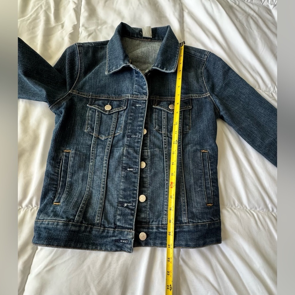 JCrew Vintage Green Label Jean Jacket,women - Picture 4 of 9